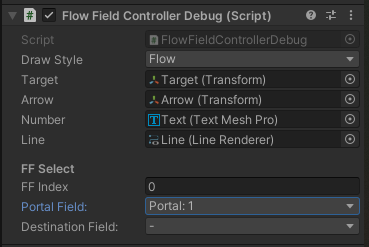 flow field controller debug