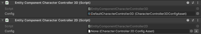 kcc 2d and 2d components in unity