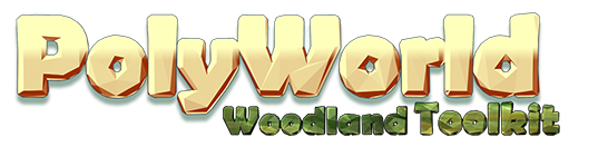 polyworld: woodland low poly toolkit