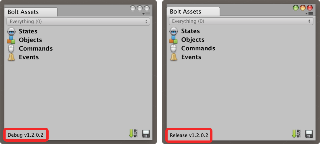 build mode on bolt assets