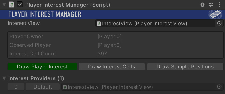 player interest manager