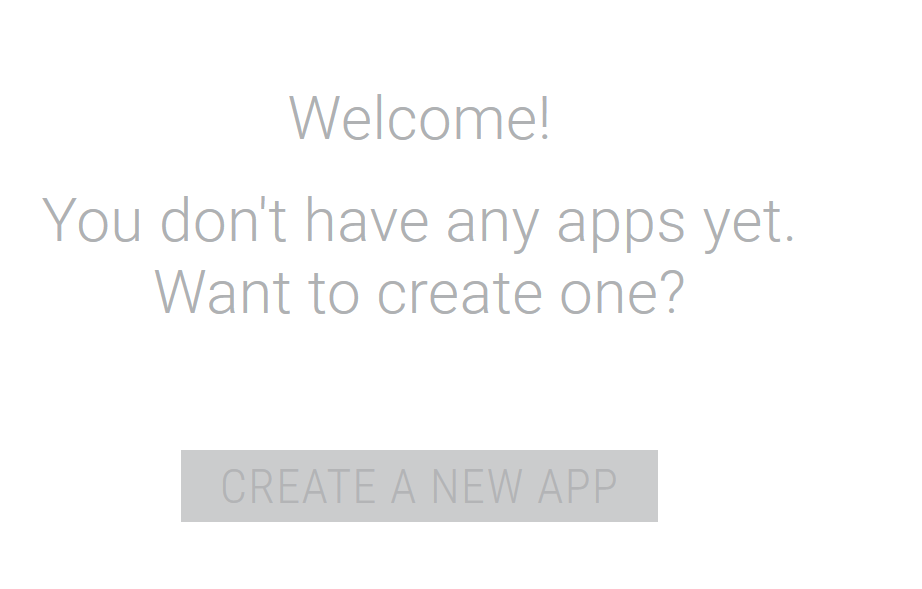 create an app id