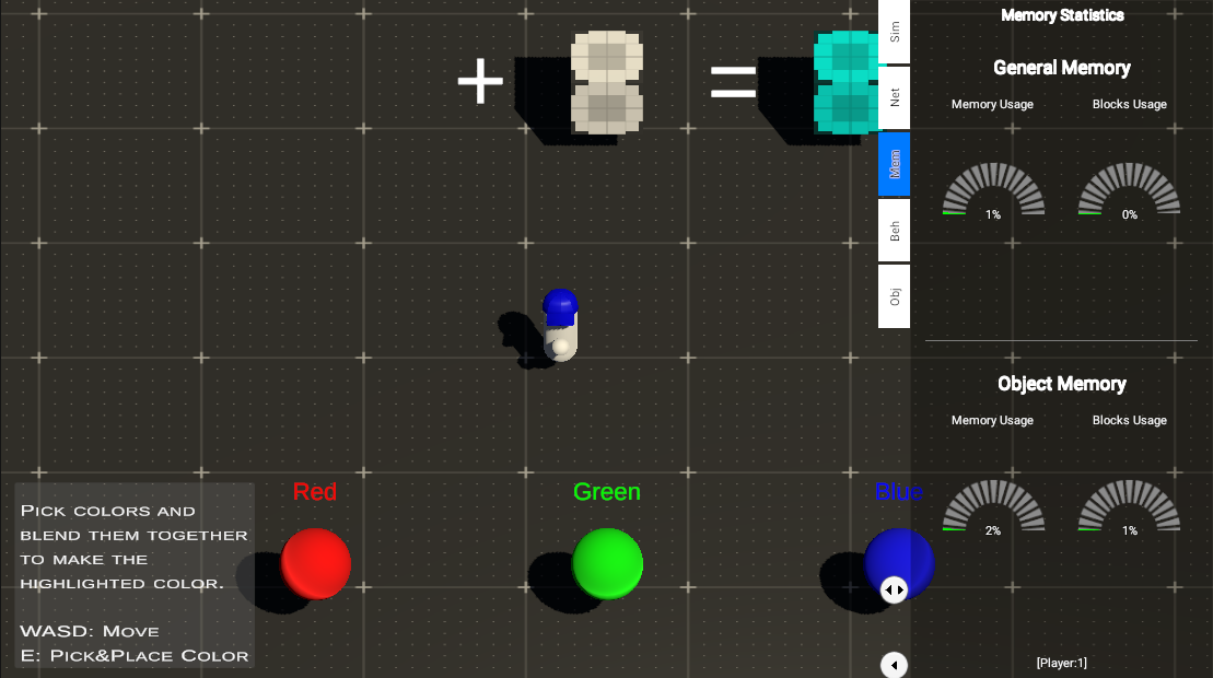 Statistics Memory Page