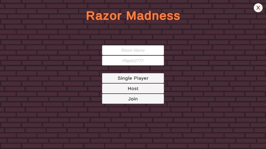 Main menu