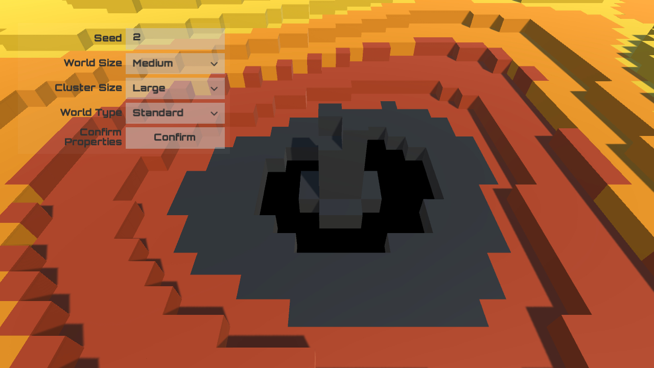 screenshot of the procedural demo