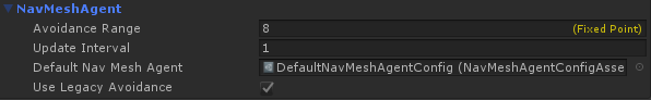 navmesh simulation config