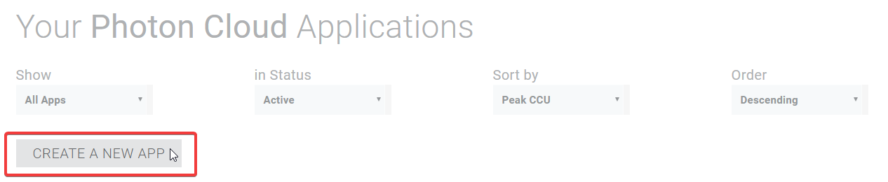 Create App 1