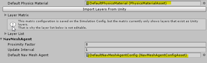 Simulation Config Drag And Drop