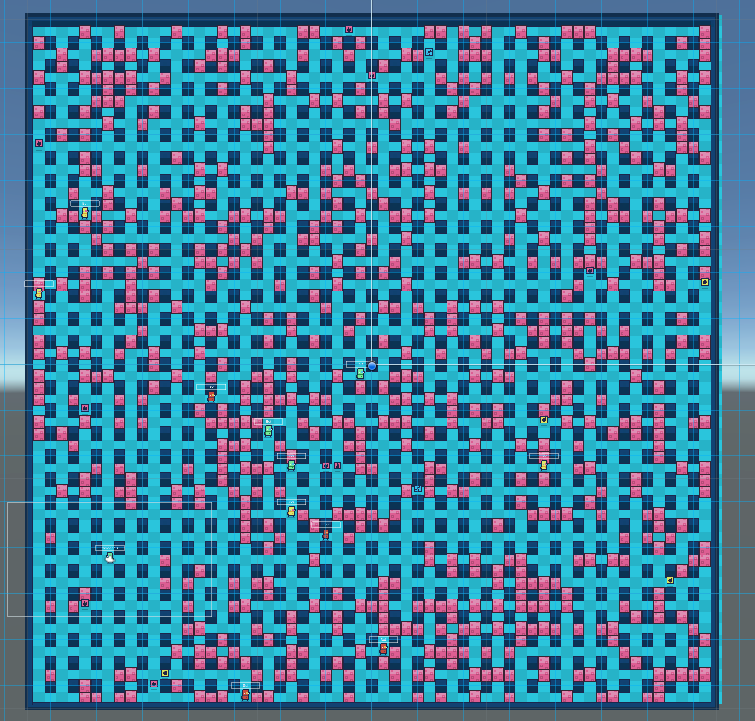 bomb area in Unity Editor
