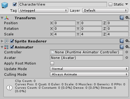 custom animator mecanim controller