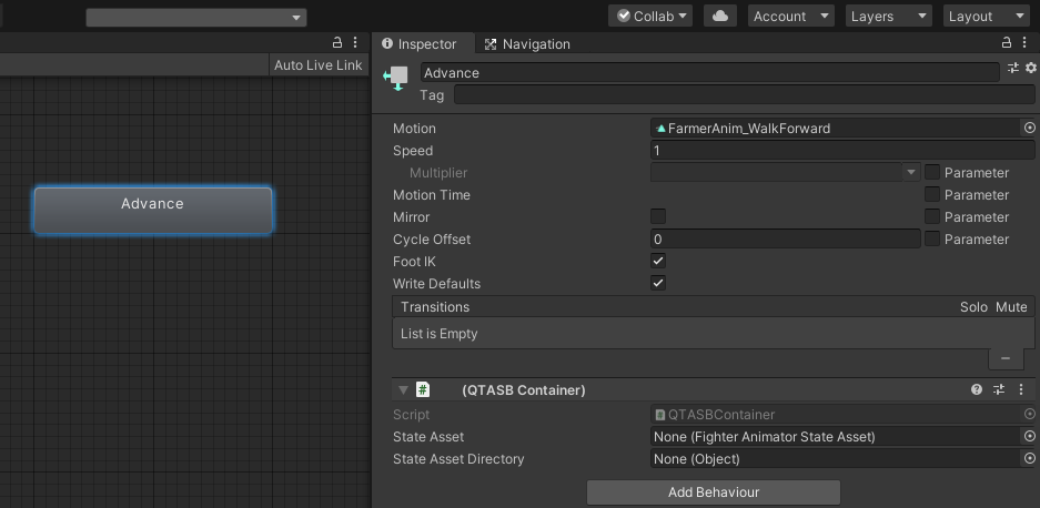 fighting sample, qtasb setup