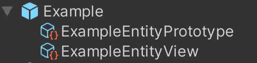 entity prototype asset and 