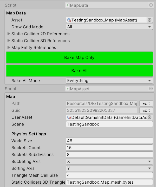 Settings  Photon Engine