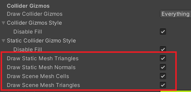 triangle gizmos screenshot