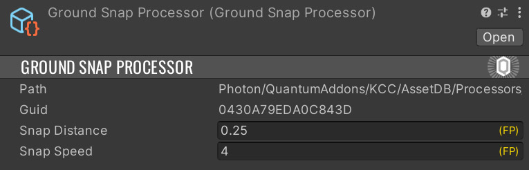 ground snap processor