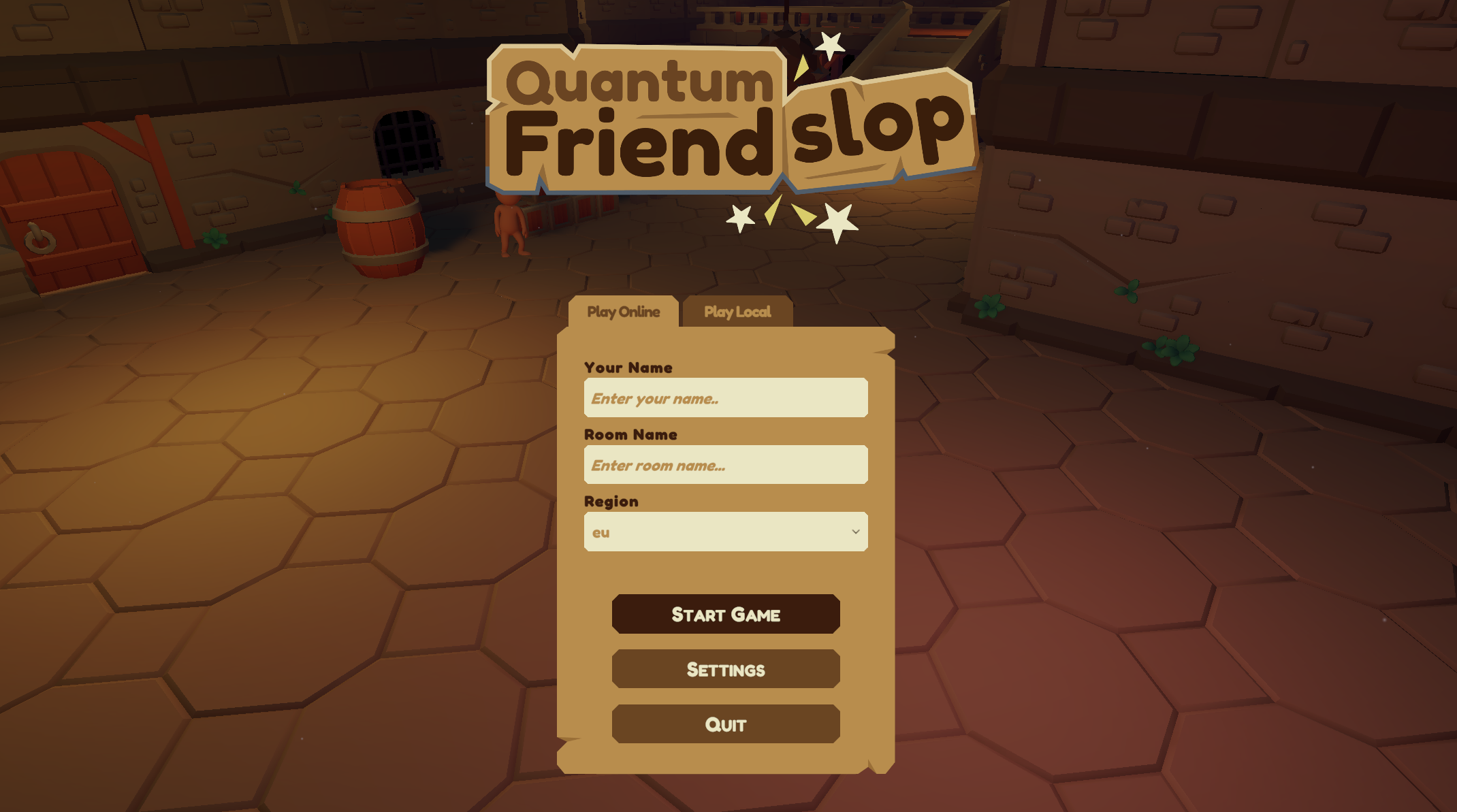 Connection menu