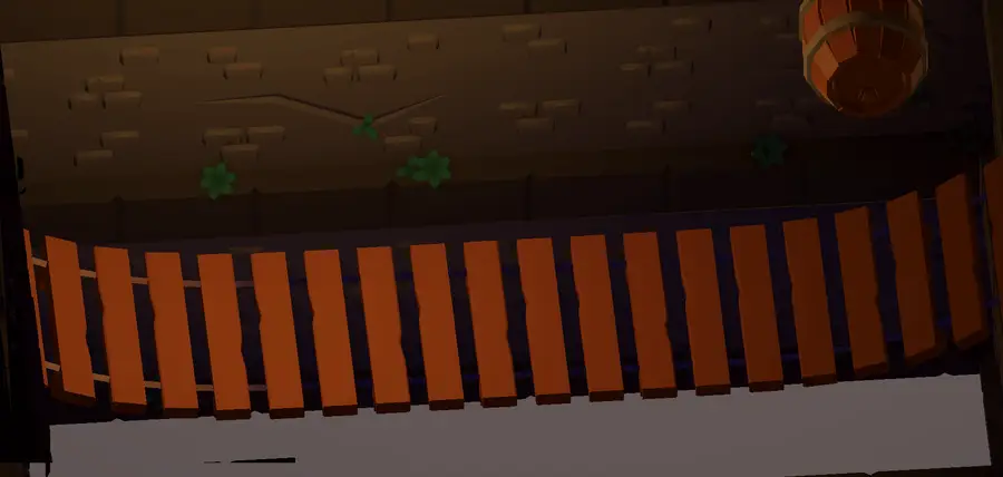 Rope bridge