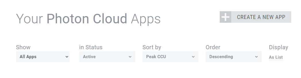 Photon Dashboard