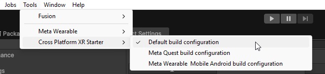 Build Menu