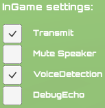 pun voice demo in-game settings